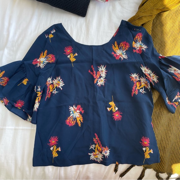 MADEWELL Silk Blouse XS - Picture 2 of 5